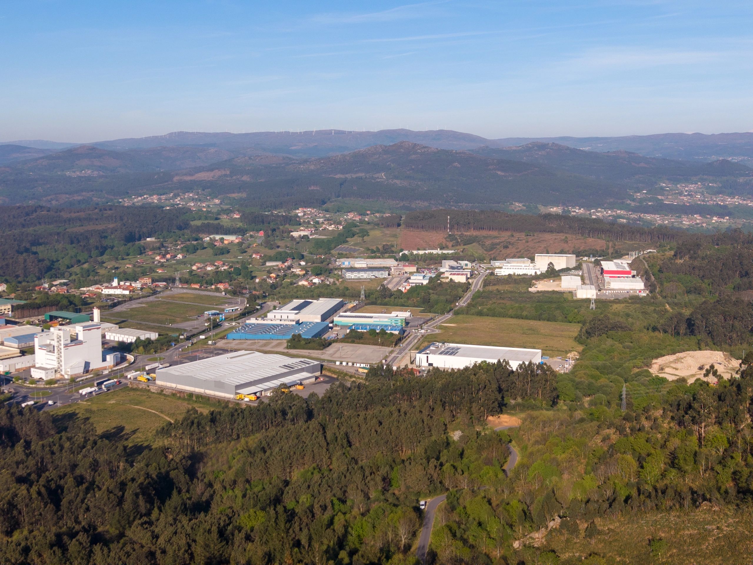 Industrial logistics and warehouse environment